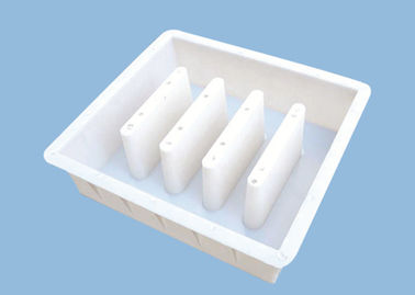 الصين Ditch Covers Plastic Cement Moulds Gasteter Cover Block Mould 45 * 45 * 15cm المزود