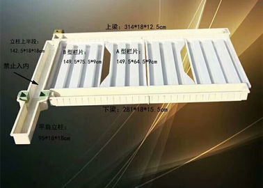 الصين سطح أملس الخرسانة السور الخرسانة بوست ، ABS البلاستيك أسمنت سياج قوالب مصنع